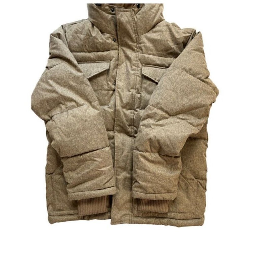 OLD NAVY HERITAGE Wide Channel Puffer Utility Coat Jacket NWT Men's Size Small - Picture 15 of 16